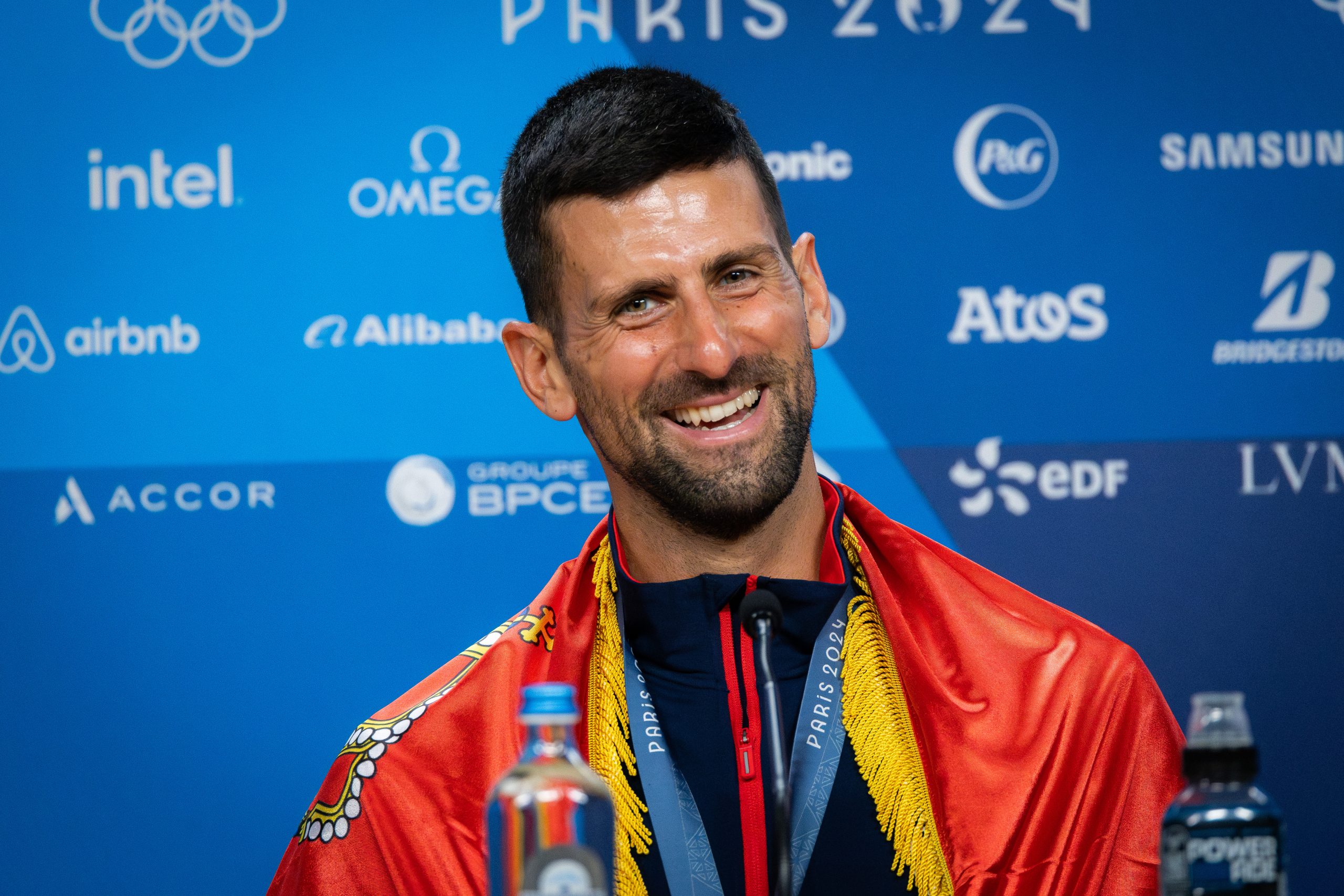 Novak Djokovic at Paris Olympic Games 2024